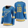 women blues robert thomas blue alternate breakaway player jersey