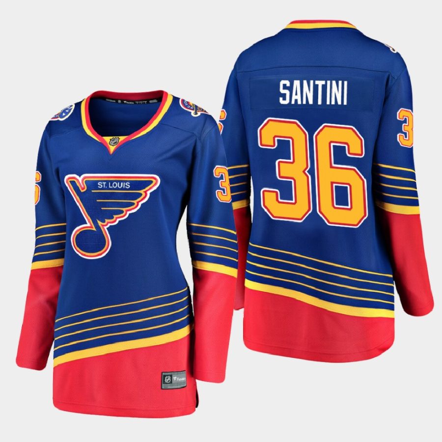 women blues steven santini blue 2021 retro jersey