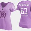 women bruins brad marchand fights cancer purple t shirt