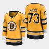 women bruins charlie mcavoy gold 2021 special edition jersey