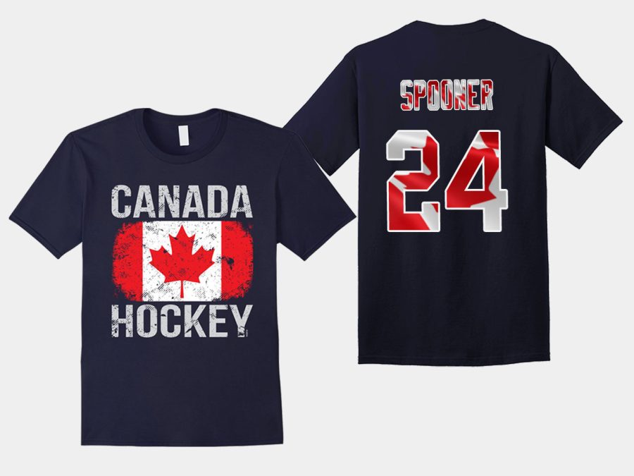 women canada team natalie spooner 2018 pyeongchang olympics navy player t shirt