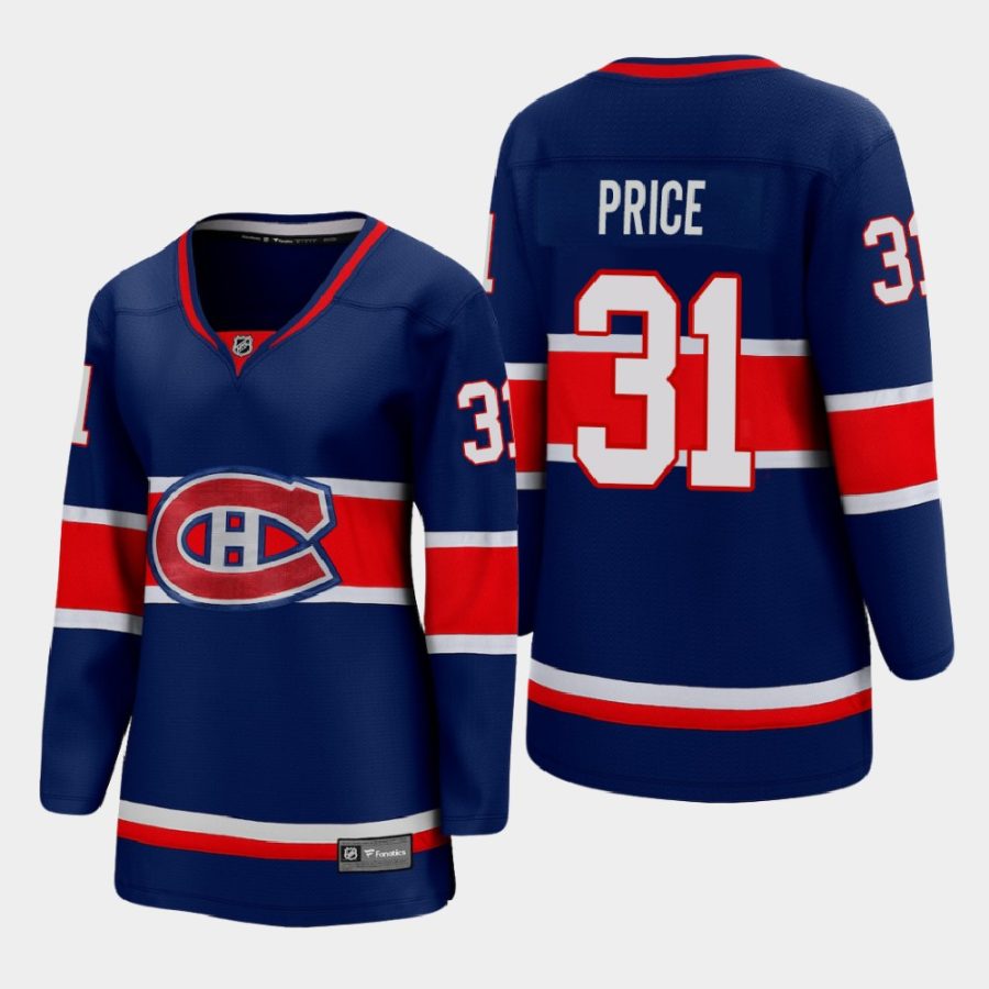 women canadiens carey price blue 2020 21 special edition jersey