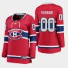 women canadiens custom home breakaway player jersey