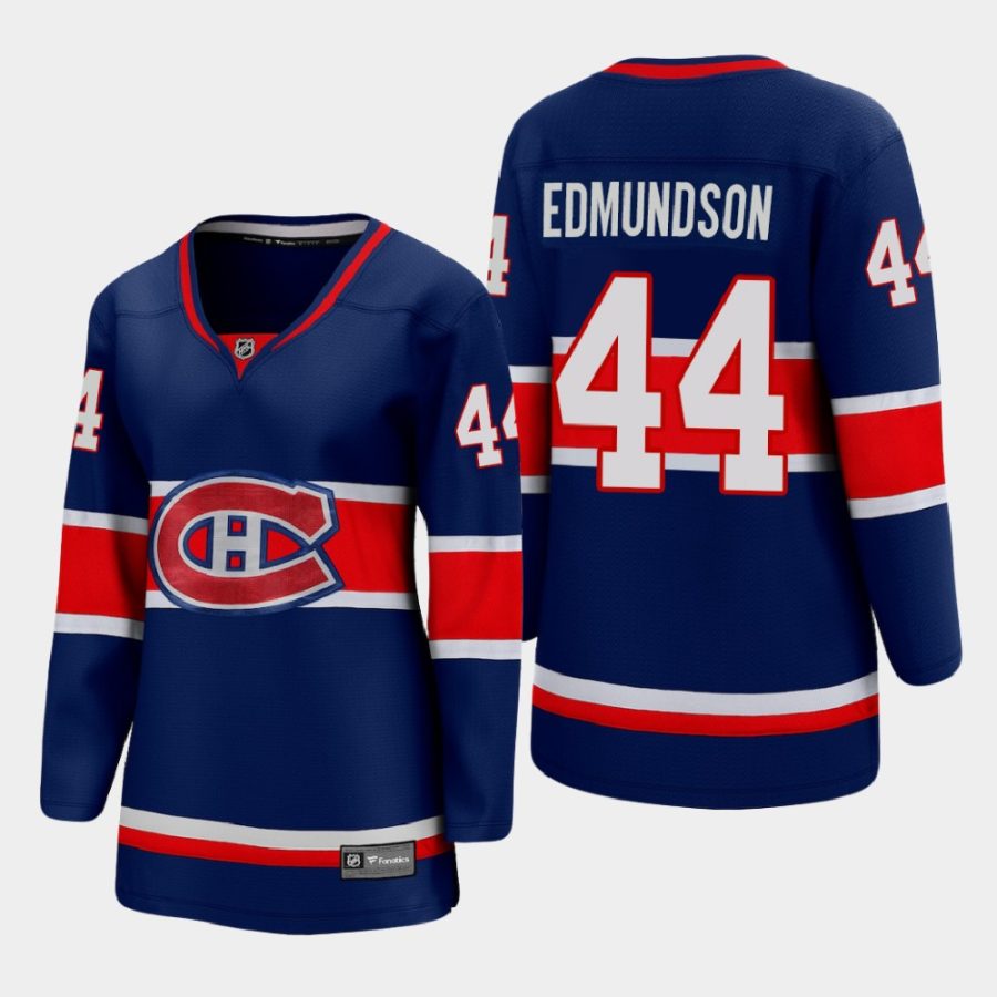 women canadiens joel edmundson blue 2020 21 special edition jersey