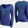 women canucks mothers day number 1 mom long sleeve t shirt