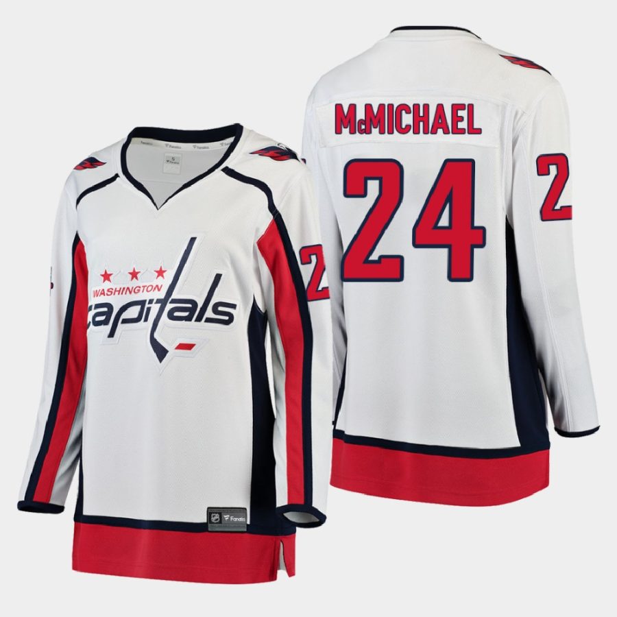 women capitals connor mcmichael white 2020 21 away breakaway player jersey