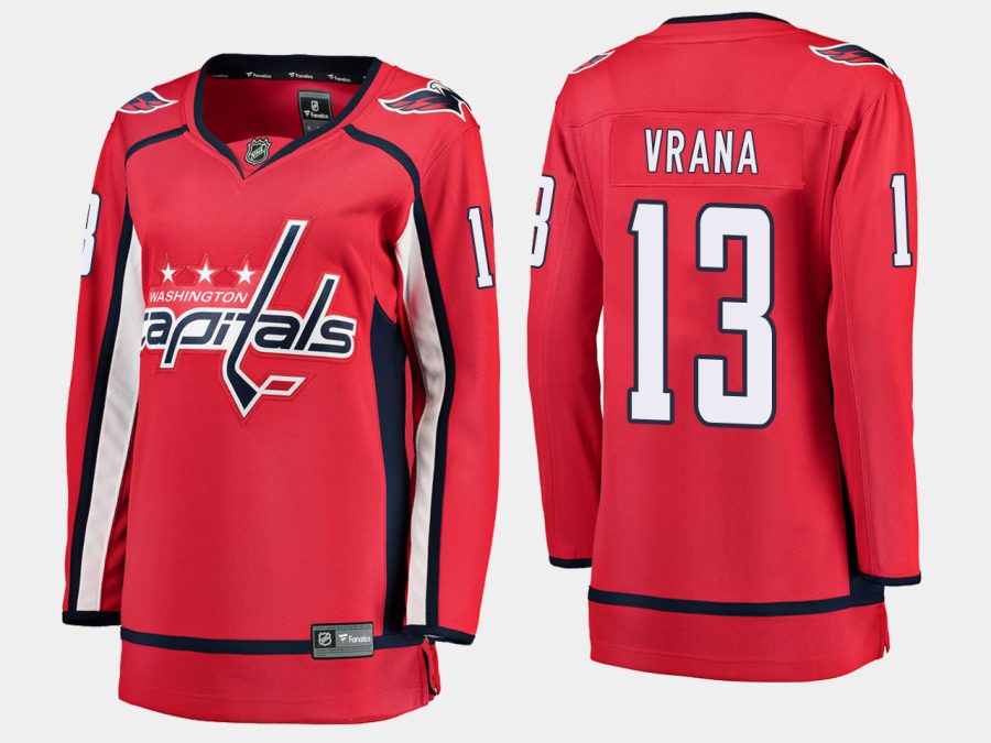 women capitals jakub vrana home premier breakaway player jersey