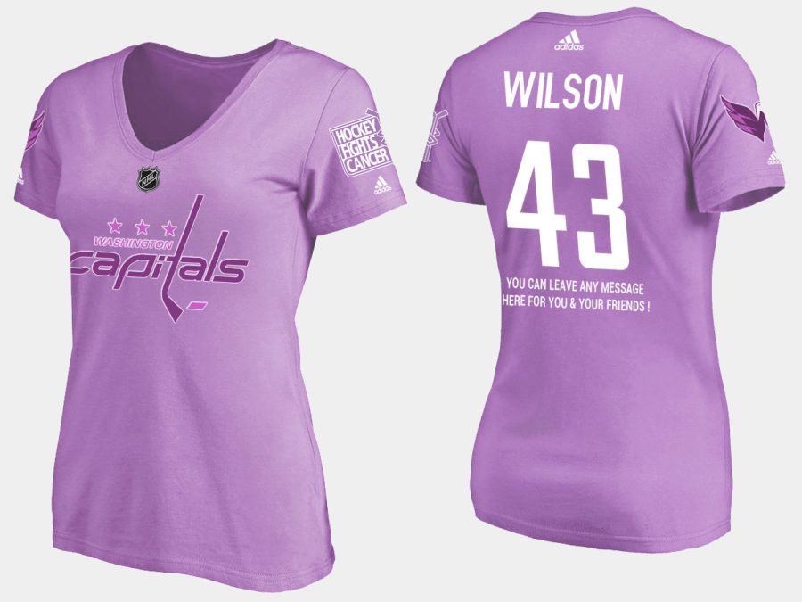 women capitals tom wilson fights cancer purple t shirt