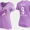 women coyotes clayton keller fights cancer purple t shirt