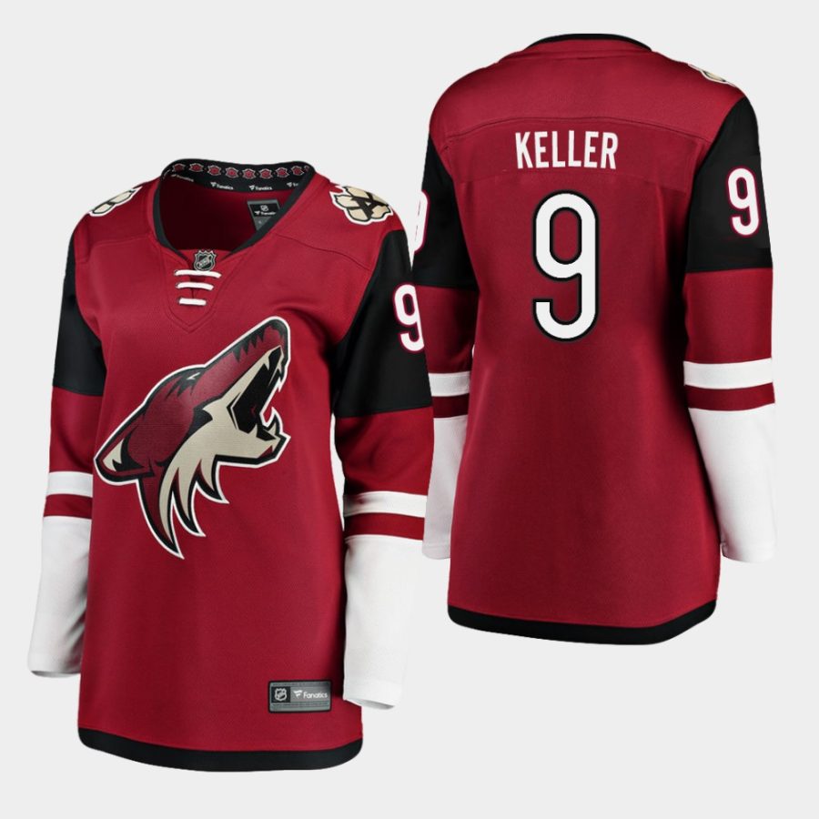 women coyotes clayton keller home breakaway player jersey