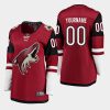 women coyotes custom home breakaway player jersey