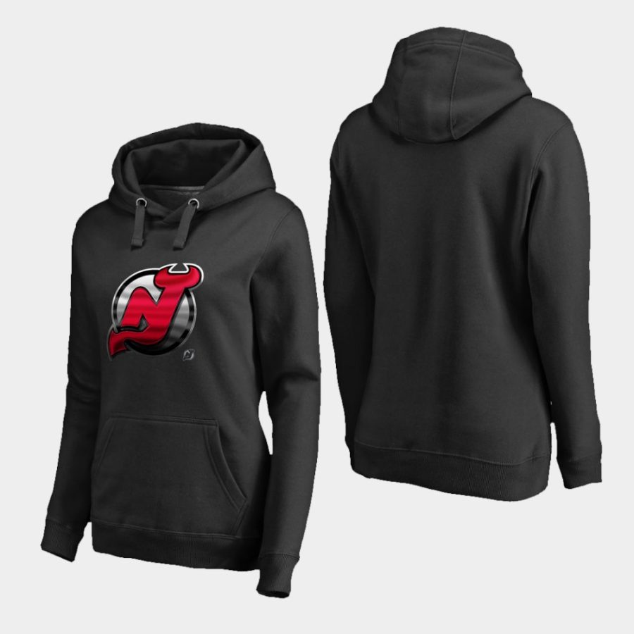 women devils black midnight mascot primary hoodie