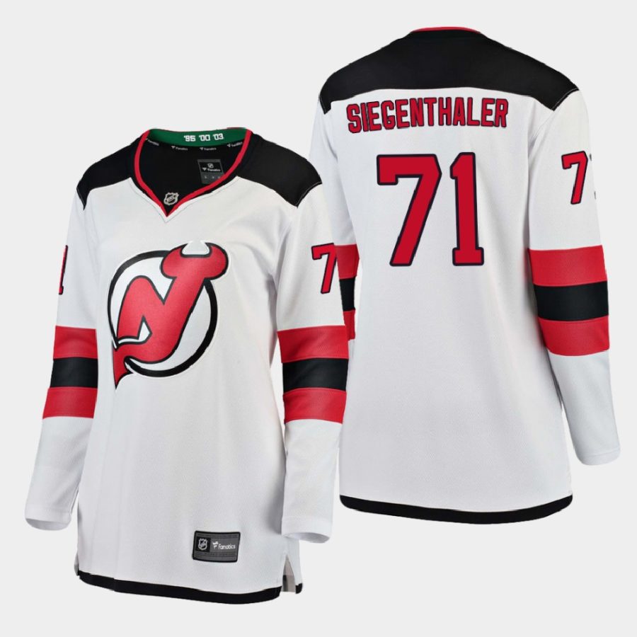 women devils jonas siegenthaler white 2021 away jersey