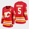 women flames mark giordano red 2020 21 home premier breakaway jersey