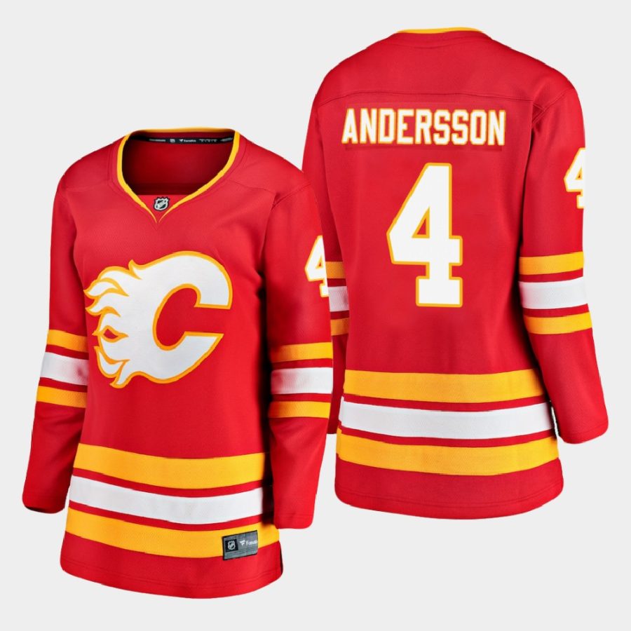 women flames rasmus andersson red 2020 21 home premier breakaway jersey