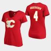 women flames rasmus andersson red heritage classic primary logo t shirt