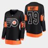 women flyers carter hart black alternate breakaway player jersey