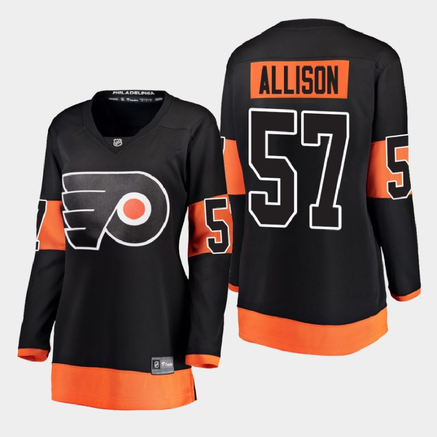 women flyers wade allison black 2021 alternate jersey