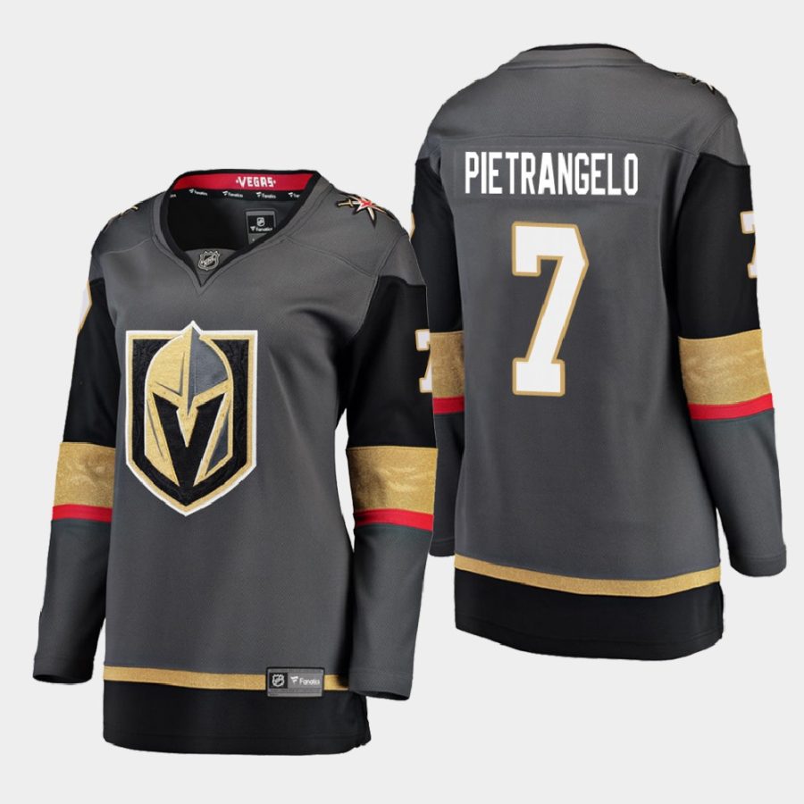 women golden knights alex pietrangelo black 2020 21 home breakaway player jersey