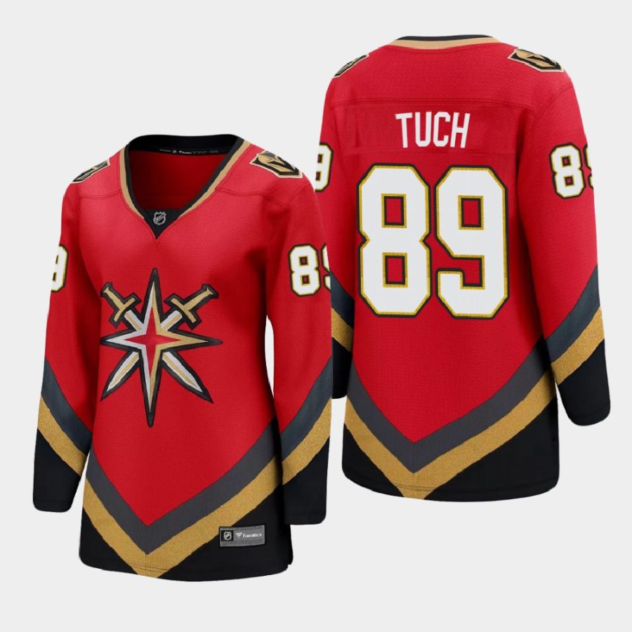 women golden knights alex tuch red 2021 special edition jersey