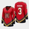 women golden knights brayden mcnabb red 2021 special edition jersey