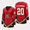 women golden knights chandler stephenson red 2021 special edition jersey