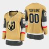 women golden knights custom gold 2020 21 alternate premier jersey