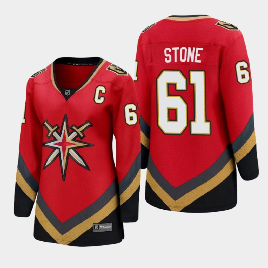 women golden knights mark stone red 2021 special edition jersey