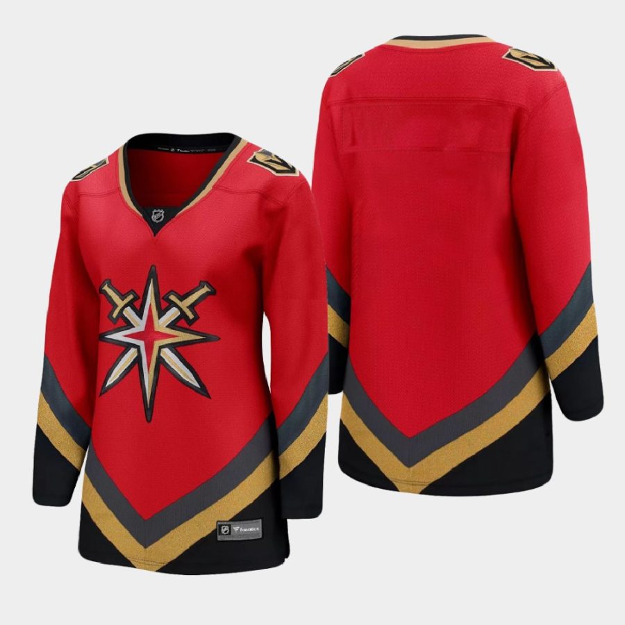 women golden knights red 2021 special edition jersey