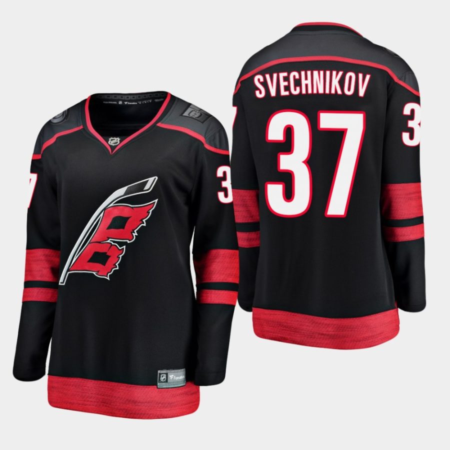 women hurricanes andrei svechnikov alternate breakaway player jersey