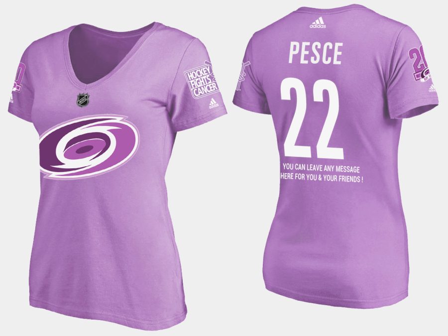 women hurricanes brett pesce fights cancer purple t shirt