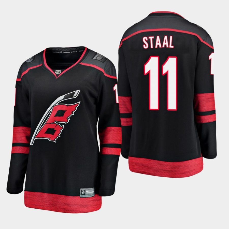 women hurricanes jordan staal alternate breakaway player jersey