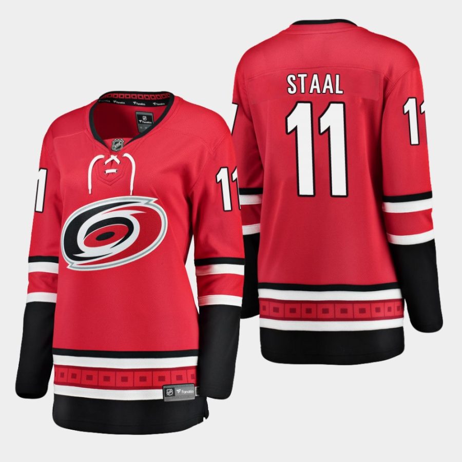 women hurricanes jordan staal home breakaway player jersey