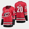 women hurricanes sebastian aho home breakaway player jersey