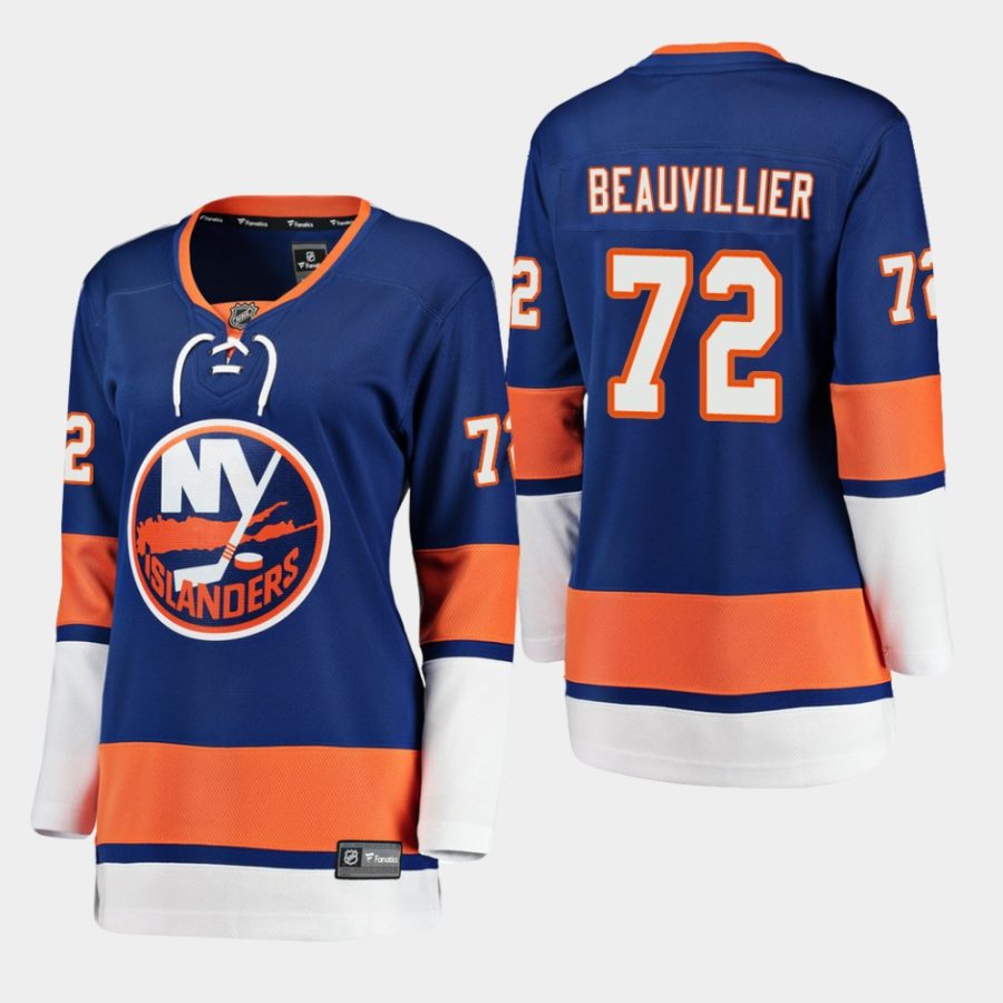 women islanders anthony beauvillier home breakaway player jersey