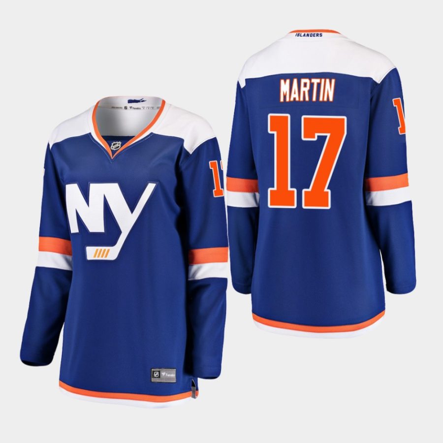 women islanders matt martin alternate fanatics jersey