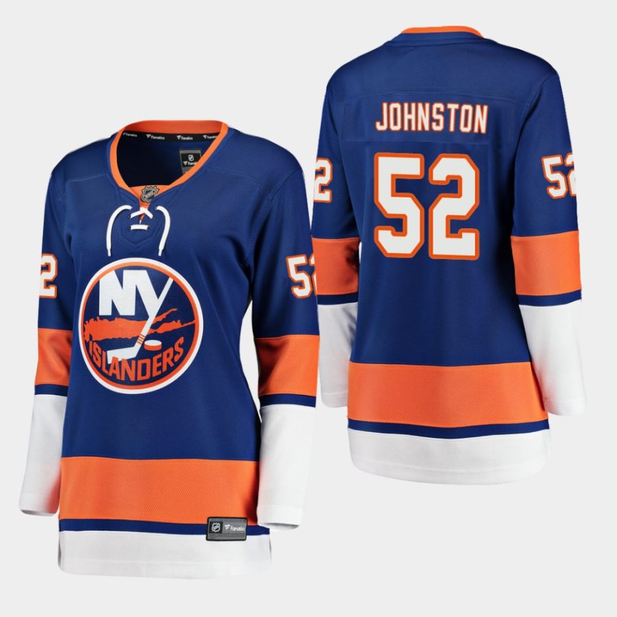 women islanders ross johnston home breakaway player jersey