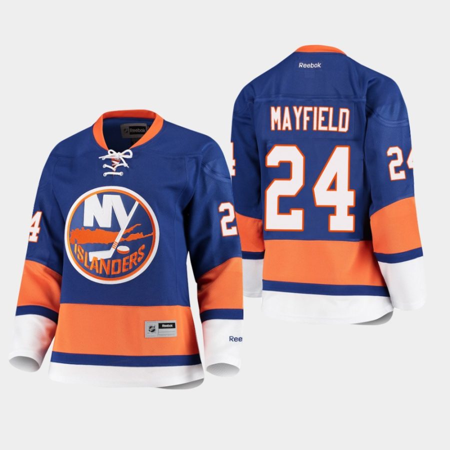 women islanders scott mayfield premier home jersey