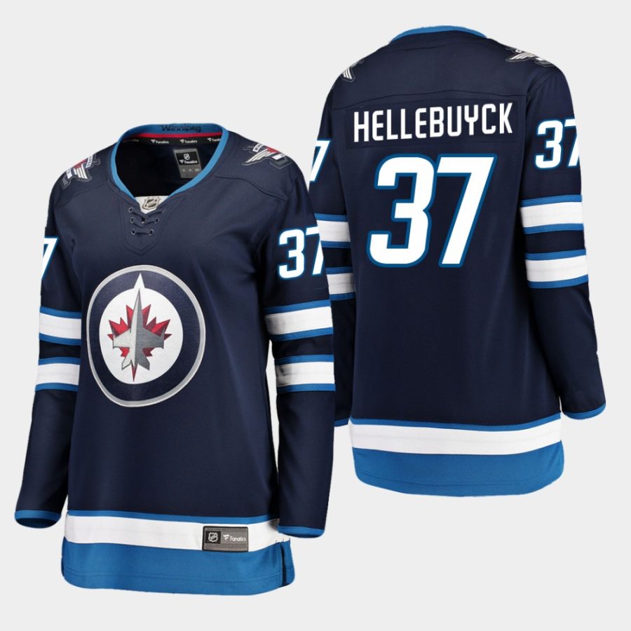 women jets connor hellebuyck home breakaway player jersey