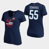 women jets mark scheifele navy 2019 heritage classic primary logo t shirt