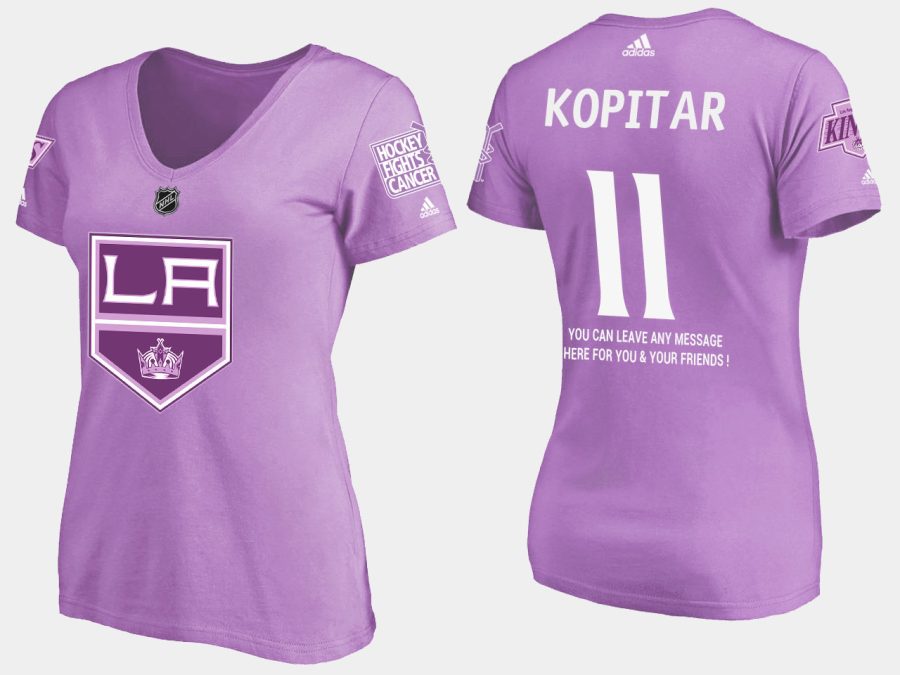 women kings anze kopitar fights cancer purple t shirt