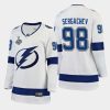 women lightning mikhail sergachev white 2020 stanley cup final away breakaway player jersey