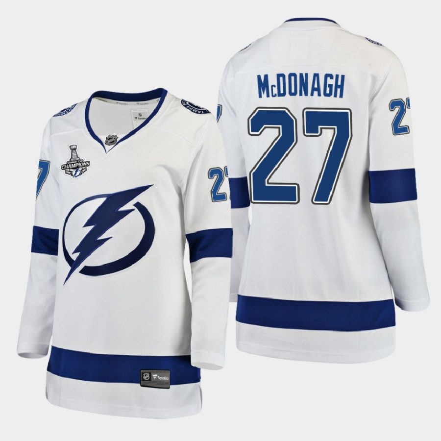 women lightning ryan mcdonagh white 2020 stanley cup champions away breakaway player jersey