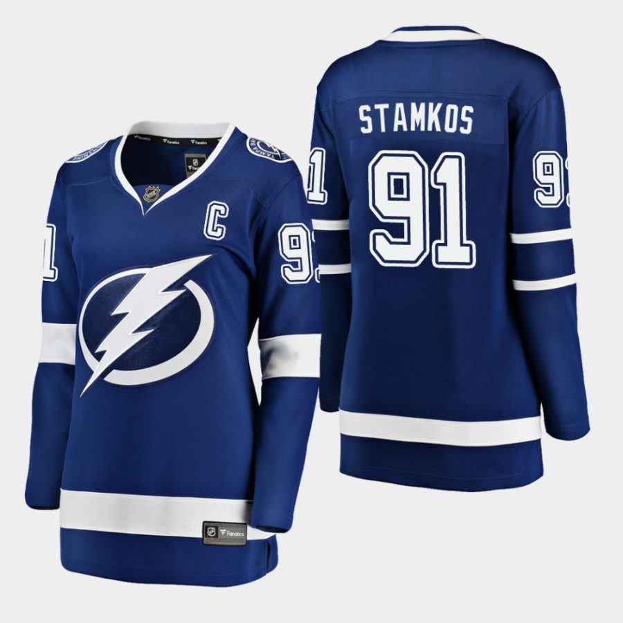 women lightning steven stamkos home breakaway player jersey