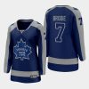 women maple leafs t.j. brodie royal 2020 21 reverse retro special edition jersey