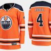 women oilers kris russell home breakaway player jersey