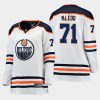 women oilers ryan mcleod white 2021 away jersey