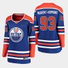 women oilers ryan nugent hopkins royal alternate breakaway player jersey