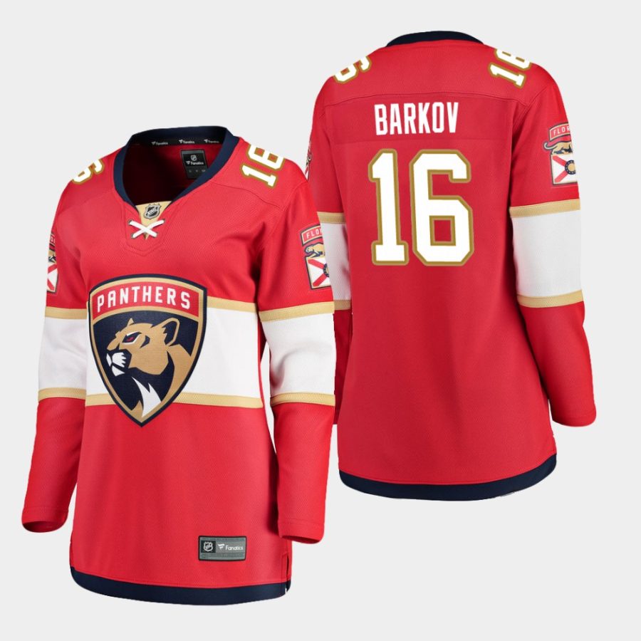 women panthers aleksander barkov home breakaway player jersey