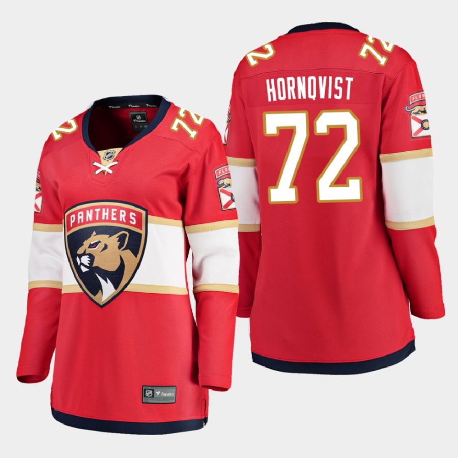 women panthers patric hornqvist red home breakaway player jersey